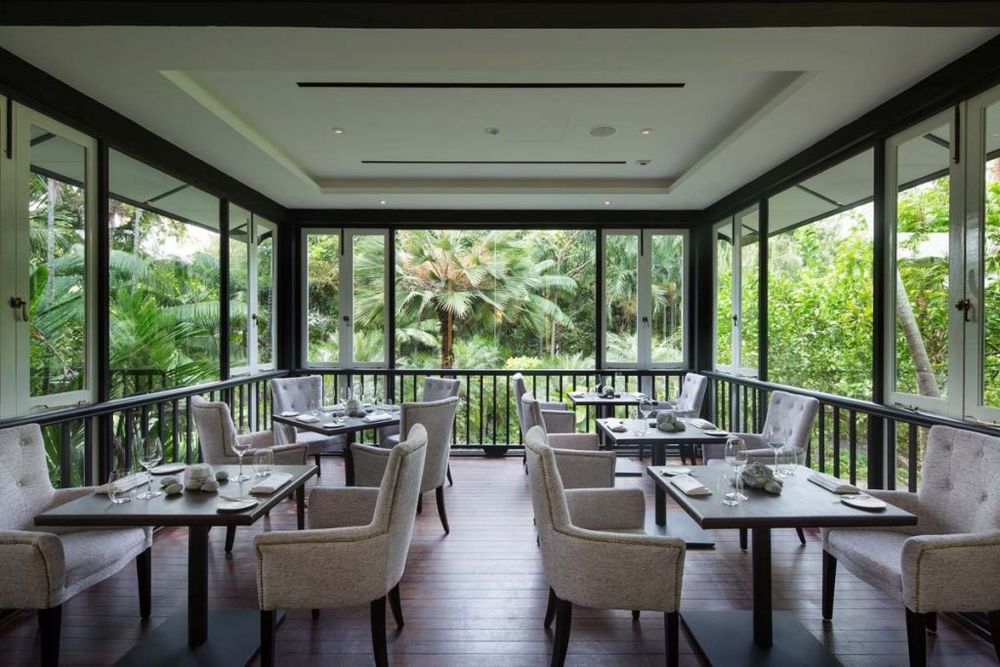 verandah corner house restaurant botanic gardens
